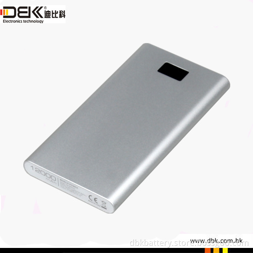 Metal Style Series Power Bank Pb-Ms025 with 12000mAh